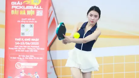 Sức hút lớn từ Giải Pickleball Đài Hà Nội 2025
