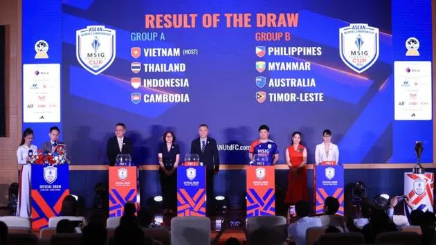 Việt Nam đối đầu với Thái Lan tại AFF Cup Nữ 2025