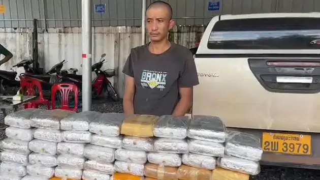 Triệt phá đường dây vận chuyển ma túy từ Tam giác Vàng