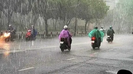 Thời tiết 9/6: Hà Nội có mưa lớn vào chiều và tối