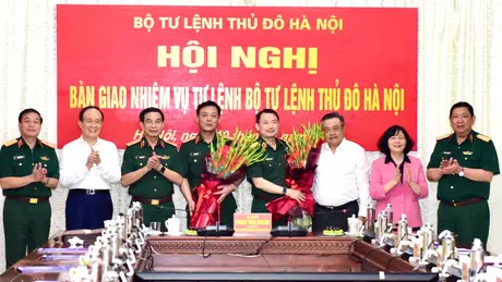 Thiếu tướng Đào Văn Nhận giữ chức Tư lệnh Bộ Tư lệnh Thủ đô