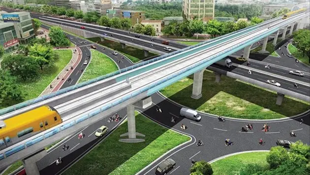 Cuối năm 2025 khởi công tuyến metro số 5 Văn Cao-Hòa Lạc