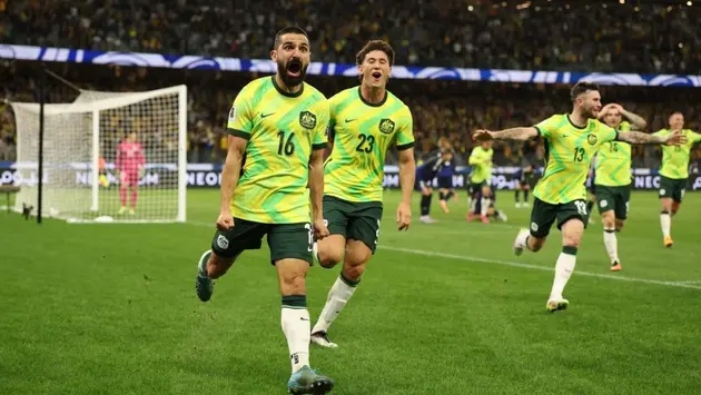 Australia và Ả Rập Xê Út cạnh tranh vé World Cup