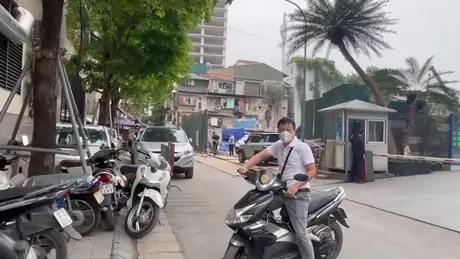 Đường vào chung cư triệu đô The Nelson là ngõ cụt