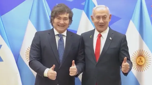 Thủ tướng Israel tiếp Tổng thống Argentina tại Jerusalem