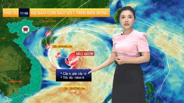 Dự báo thời tiết trưa | 11/06/2025