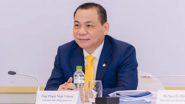 Ông Phạm Nhật Vượng góp 48 triệu cổ phiếu VIC vào VinSpeed