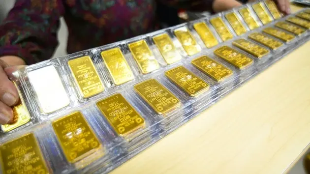 Giá vàng trong nước ngày 12/6 tăng vọt