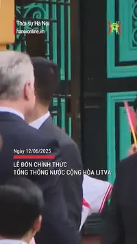 Lễ đón chính thức Tổng thống nước Cộng hòa Litva