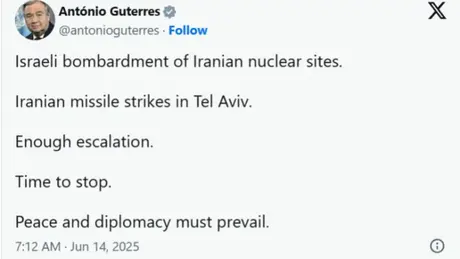 Cộng đồng quốc tế kêu gọi Israel, Iran ngừng leo thang