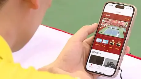 Trải nghiệm công nghệ 4K tại giải Pickleball Đài Hà Nội