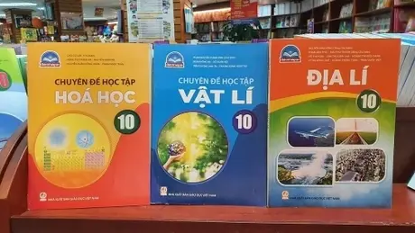 Điều chỉnh chương trình SGK do sáp nhập tỉnh, thành