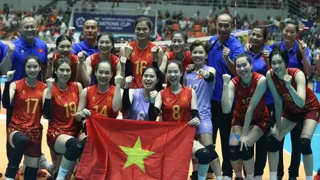 Bóng chuyền nữ Việt Nam ba lần vô địch AVC Nations Cup