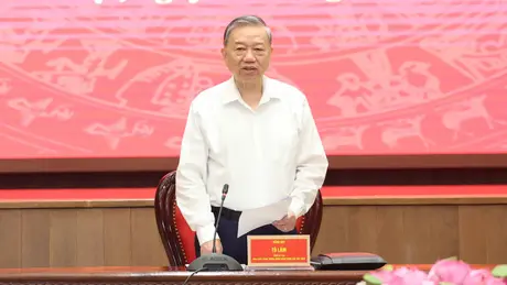 Tổng Bí thư làm việc với Ban Thường vụ Thành ủy Hà Nội