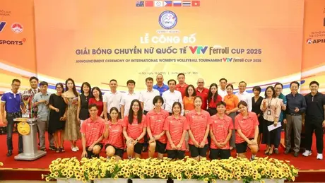 Công bố giải bóng chuyền nữ quốc tế VTV Ferroli Cup 2025