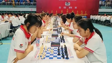 Cờ vua trẻ đang nhận được sự quan tâm đặc biệt
