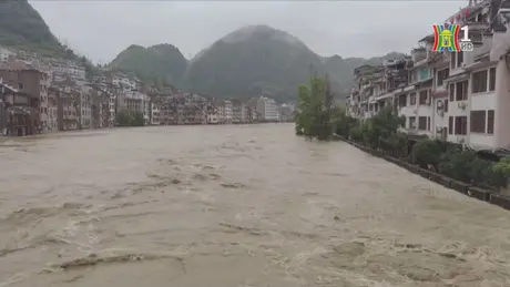 Trung Quốc ban bố cảnh báo đỏ về tình hình thời tiết