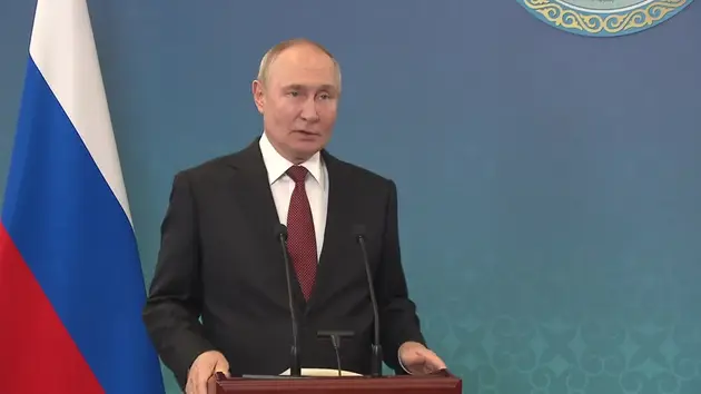 Tổng thống Nga Putin nhắc lại điều kiện ngừng bắn với Ukraine
