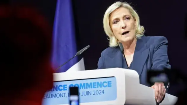 Đảng cực hữu dẫn đầu vòng 1 bầu cử Quốc hội Pháp