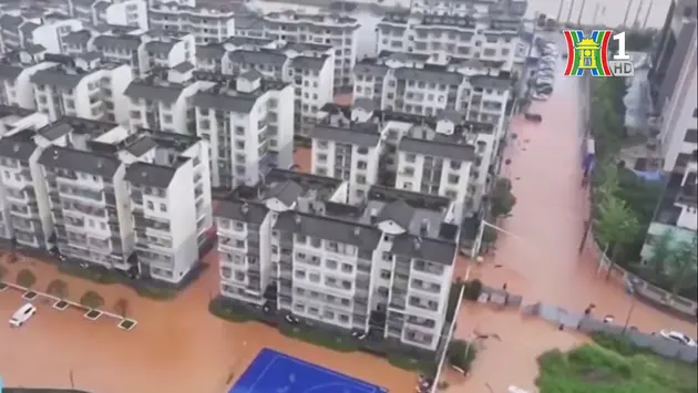 Trung Quốc: mưa lũ khiến 98 con sông vượt mức báo động